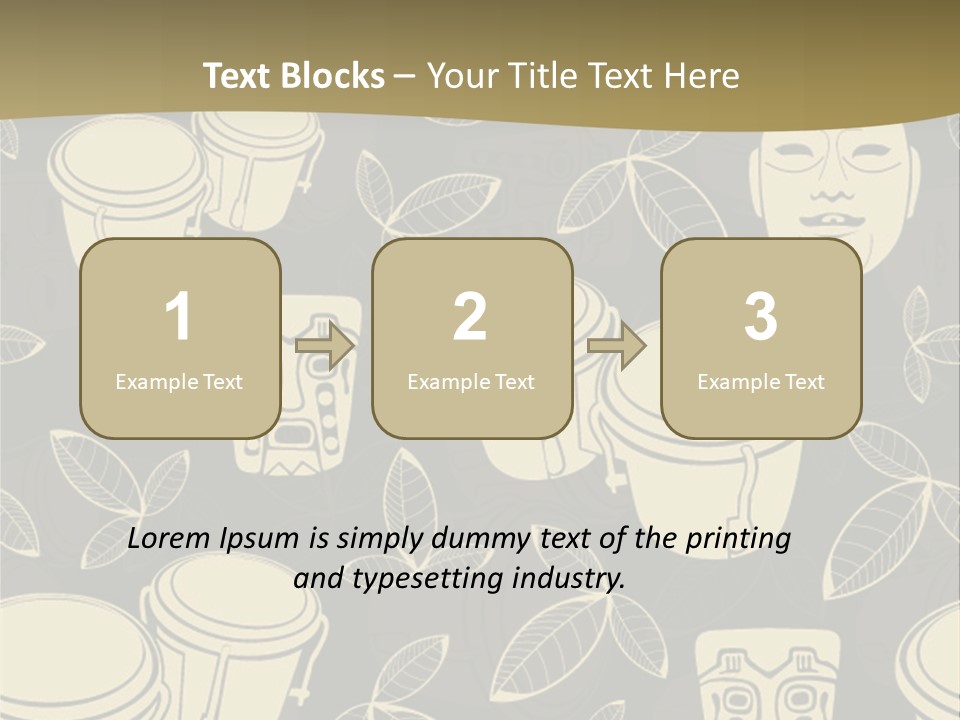 Bongo Aztec Design PowerPoint Template