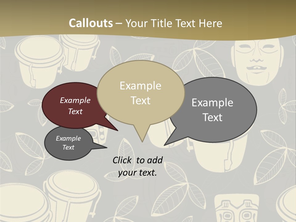 Bongo Aztec Design PowerPoint Template