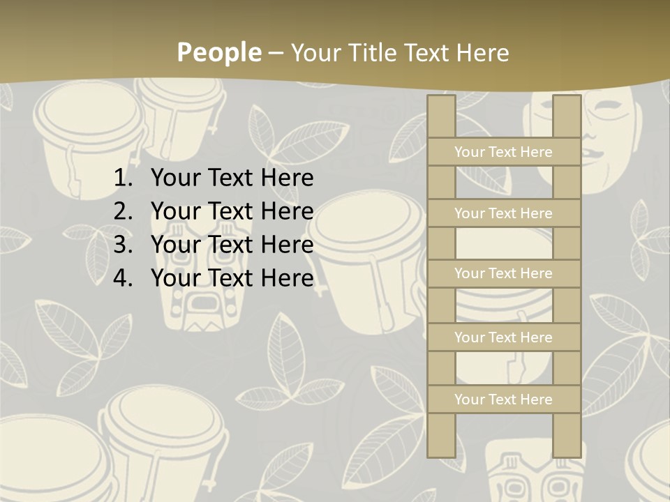 Bongo Aztec Design PowerPoint Template