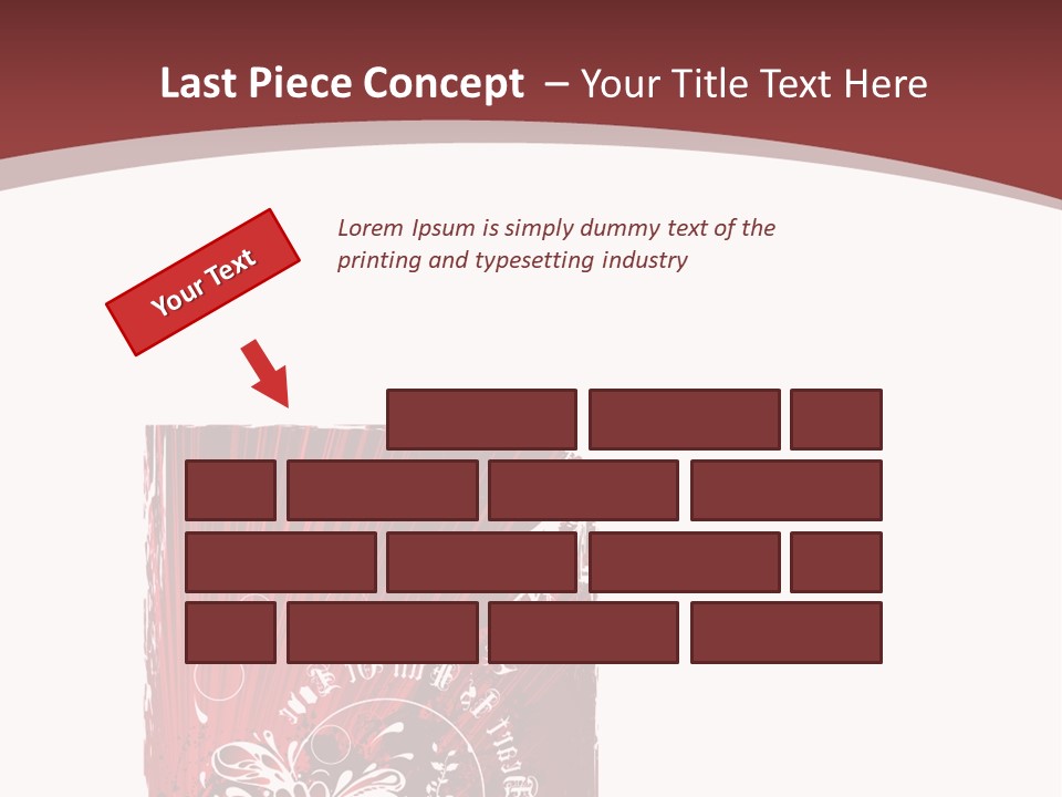 Leaf Vignette Conceptual PowerPoint Template