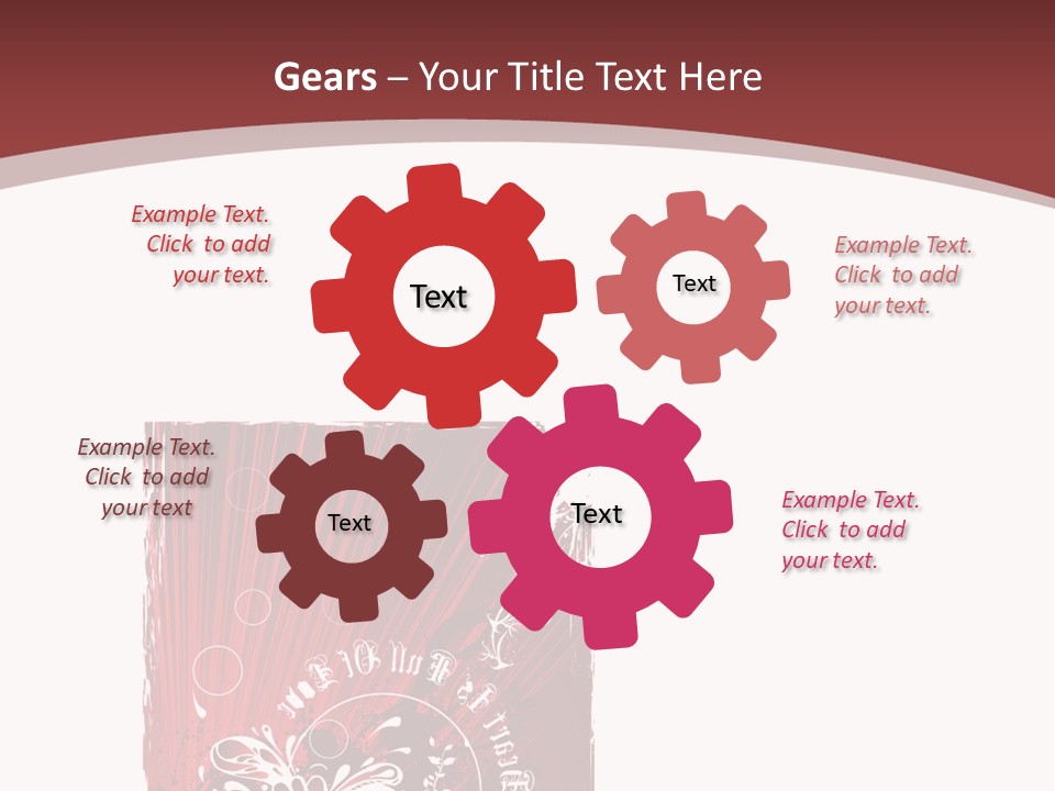 Leaf Vignette Conceptual PowerPoint Template