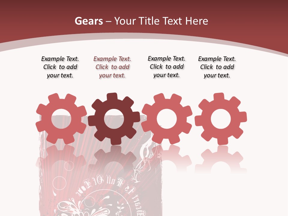Leaf Vignette Conceptual PowerPoint Template