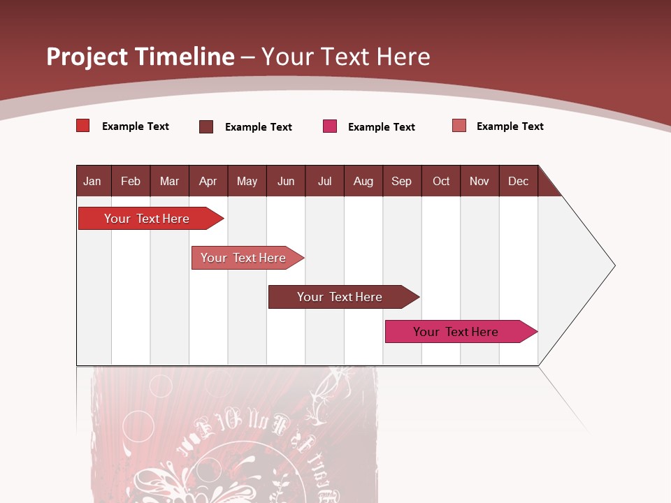 Leaf Vignette Conceptual PowerPoint Template