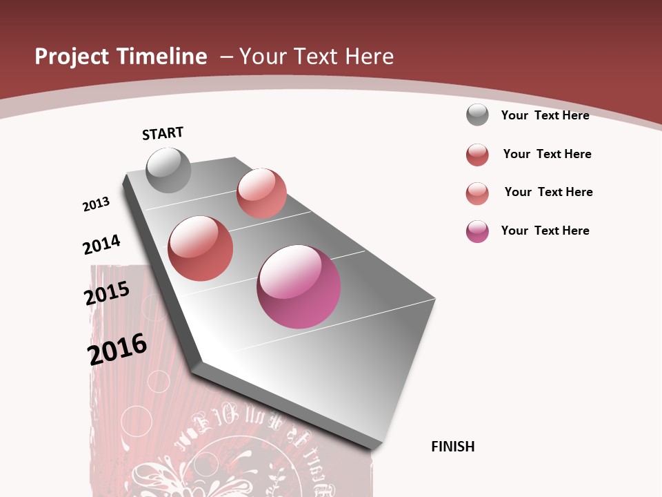 Leaf Vignette Conceptual PowerPoint Template