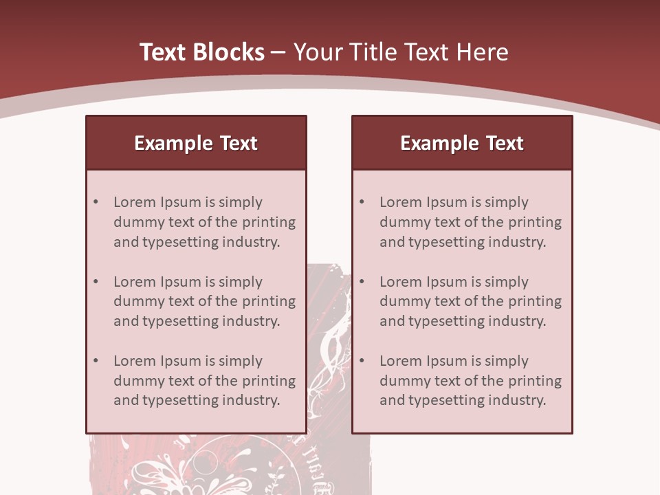 Leaf Vignette Conceptual PowerPoint Template