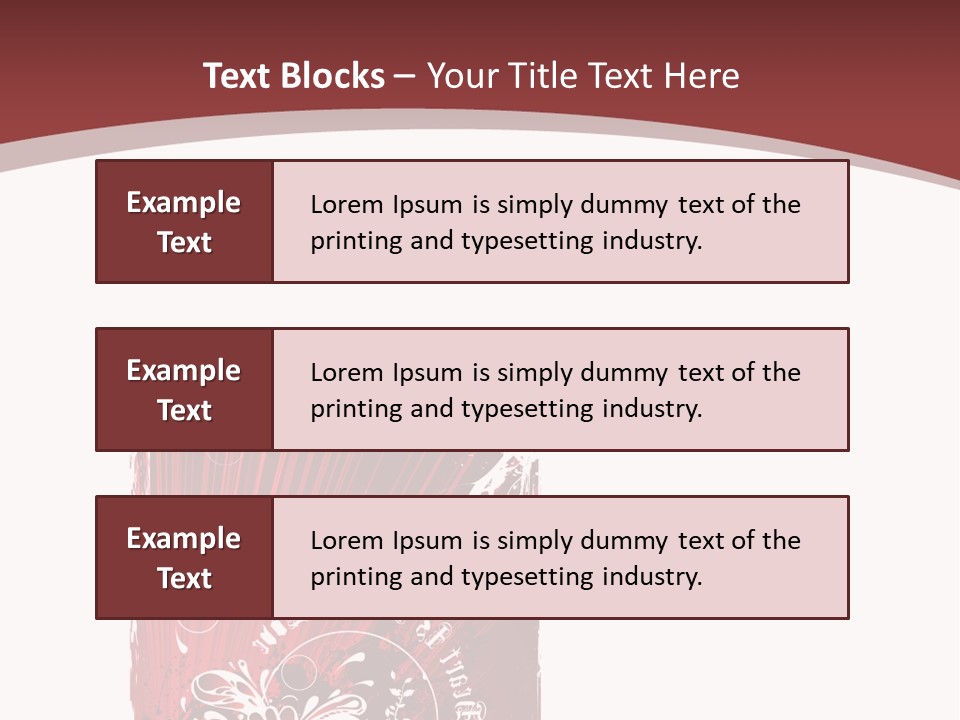 Leaf Vignette Conceptual PowerPoint Template