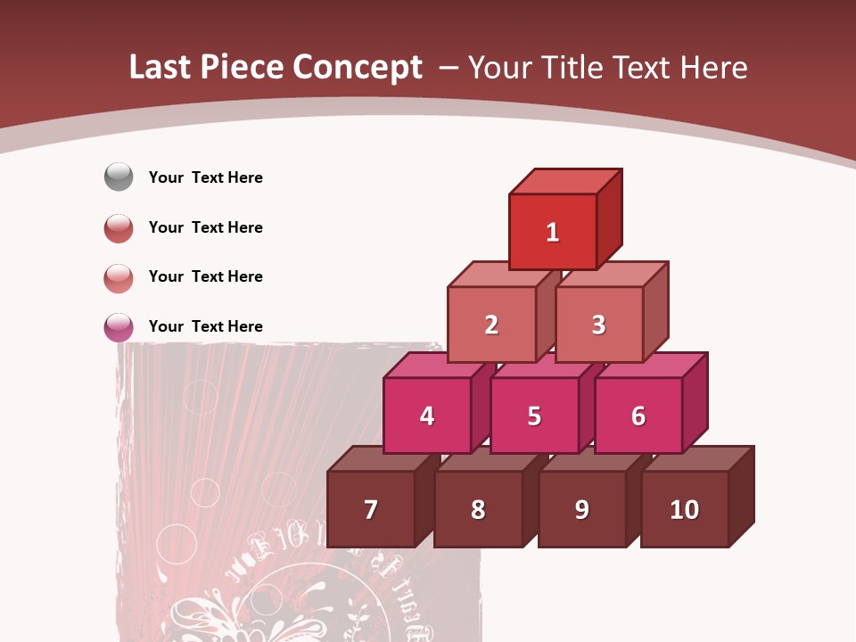 Leaf Vignette Conceptual PowerPoint Template