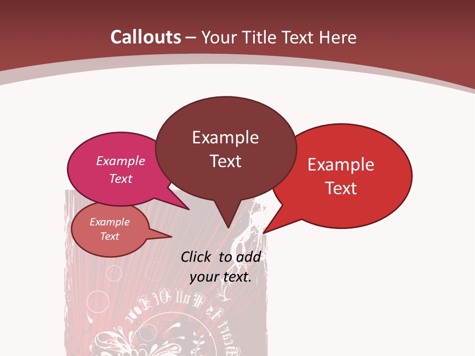 Leaf Vignette Conceptual PowerPoint Template