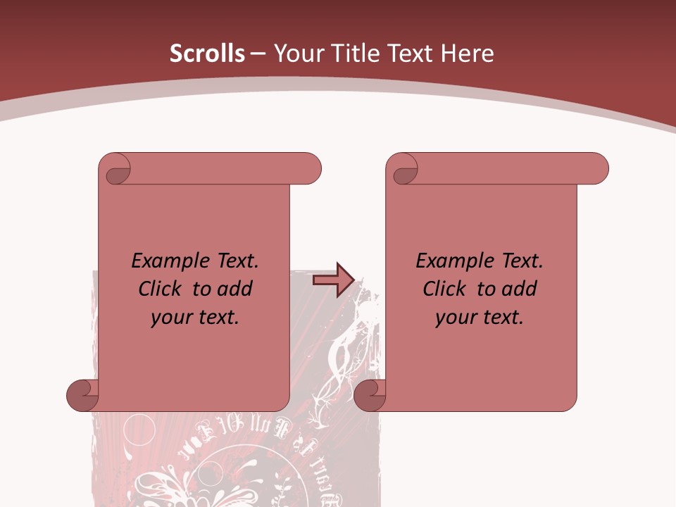 Leaf Vignette Conceptual PowerPoint Template