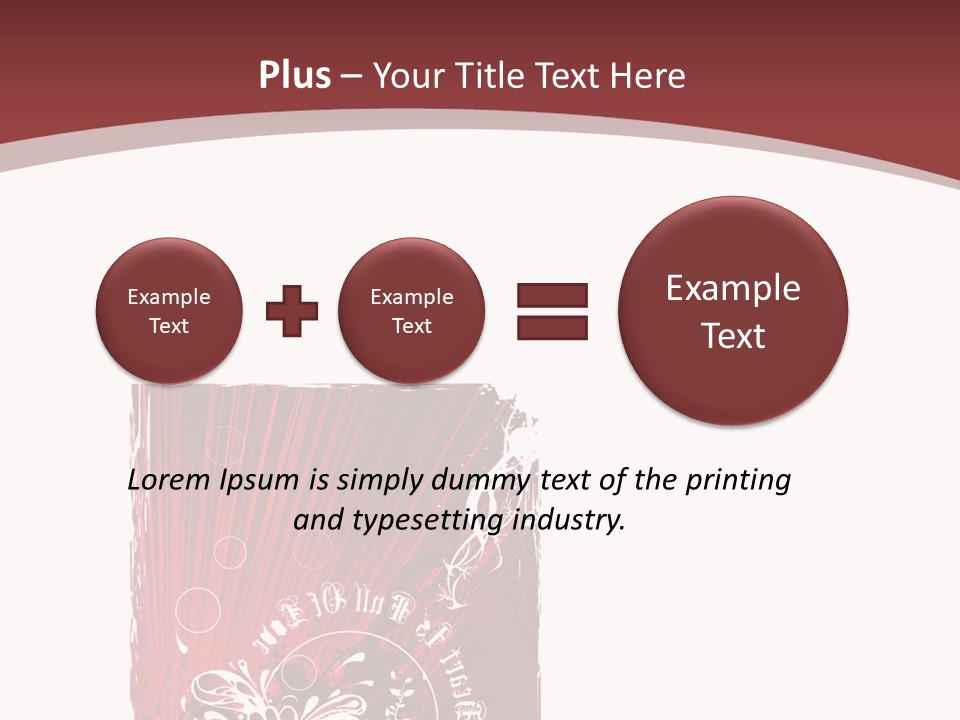 Leaf Vignette Conceptual PowerPoint Template