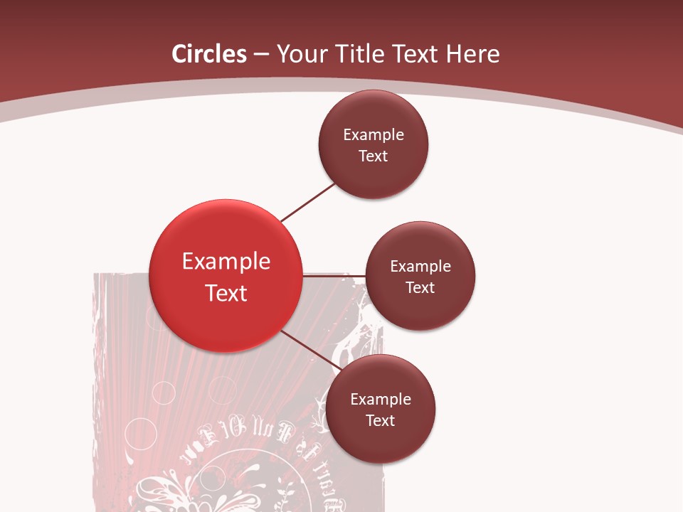 Leaf Vignette Conceptual PowerPoint Template