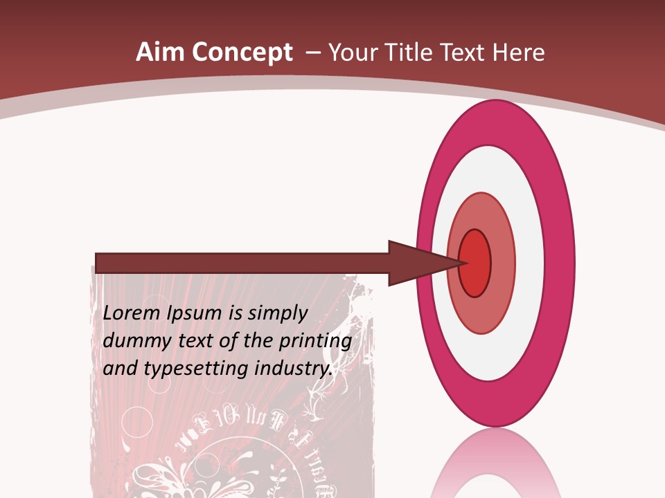 Leaf Vignette Conceptual PowerPoint Template