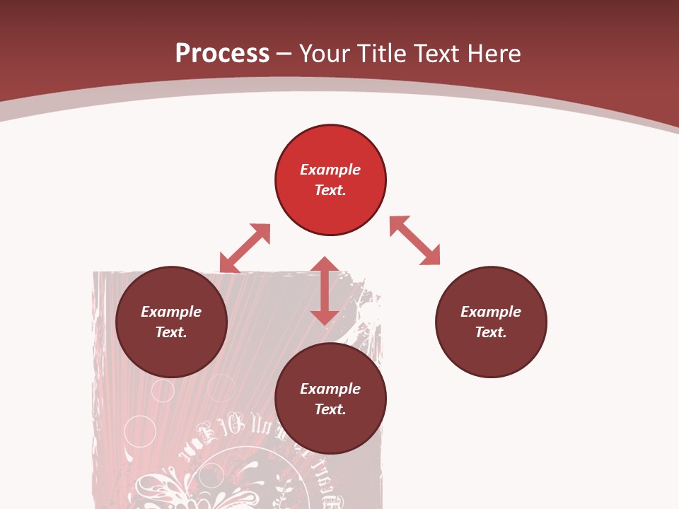 Leaf Vignette Conceptual PowerPoint Template