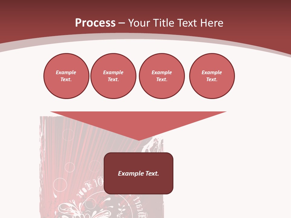 Leaf Vignette Conceptual PowerPoint Template