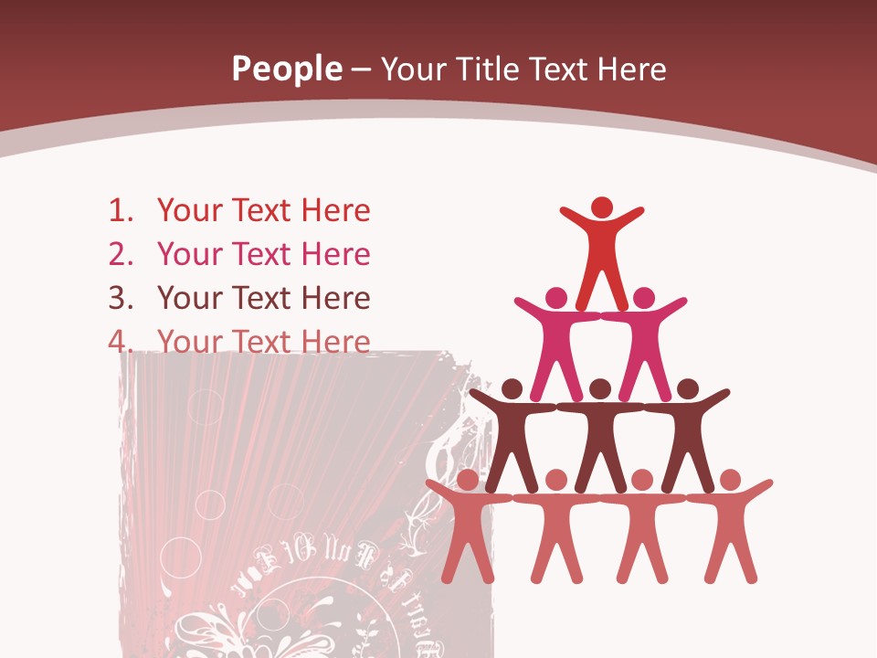 Leaf Vignette Conceptual PowerPoint Template