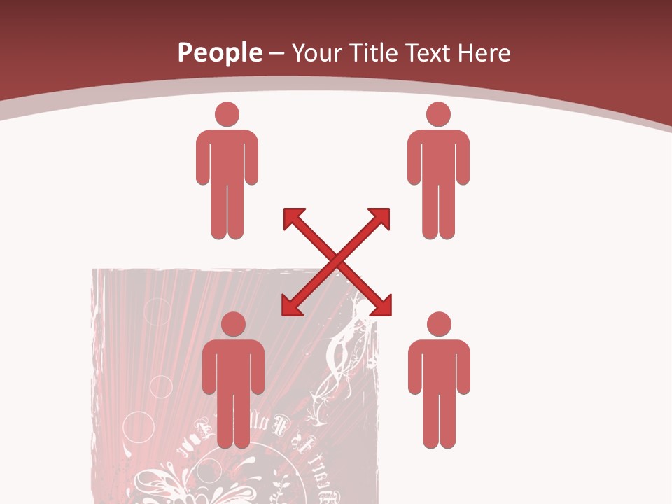 Leaf Vignette Conceptual PowerPoint Template