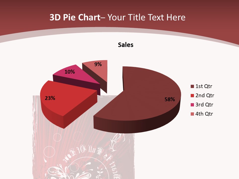 Leaf Vignette Conceptual PowerPoint Template