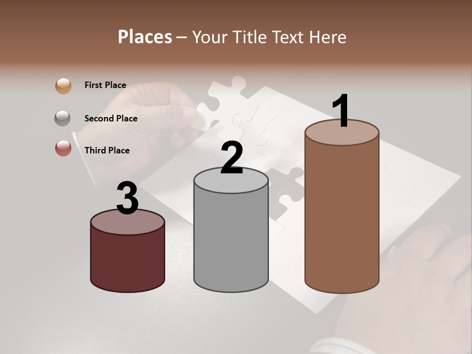 Complex Fit Puzzle PowerPoint Template