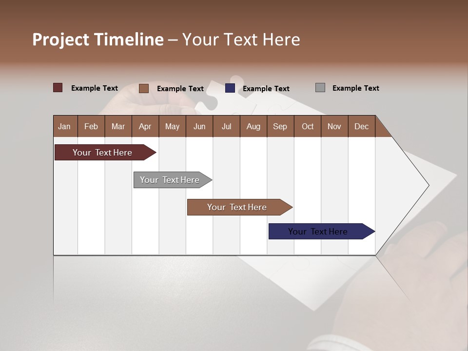 Complex Fit Puzzle PowerPoint Template