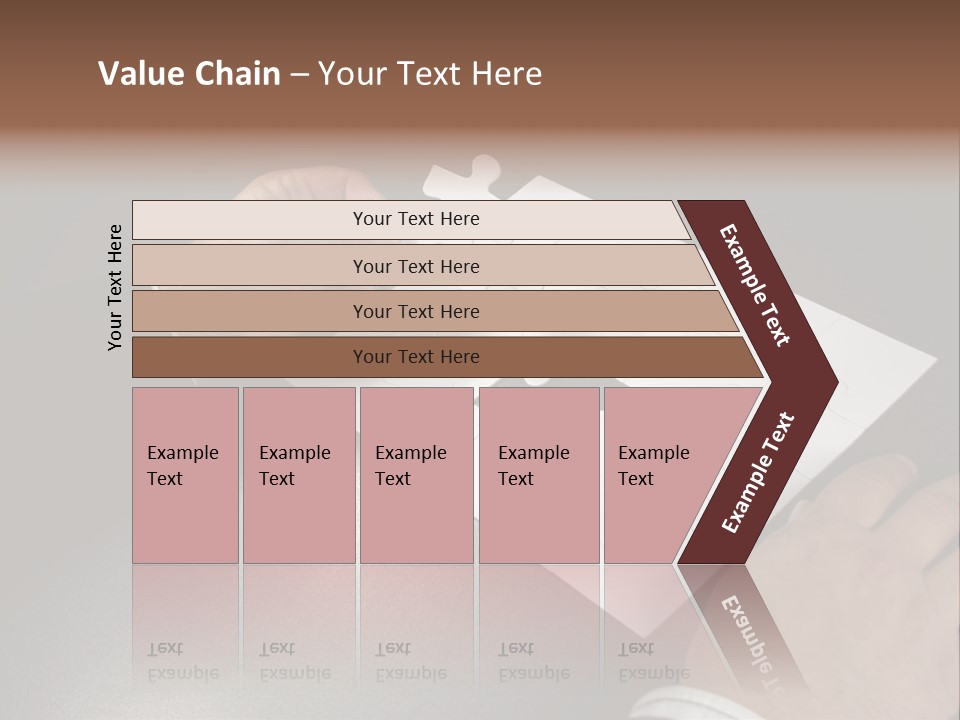 Complex Fit Puzzle PowerPoint Template