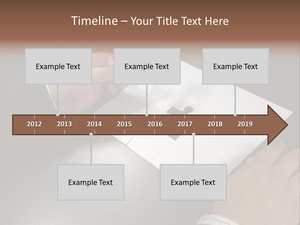 Complex Fit Puzzle PowerPoint Template