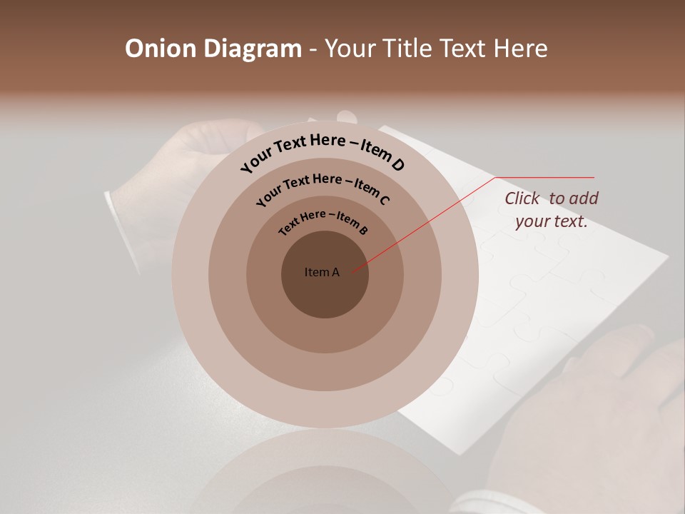 Complex Fit Puzzle PowerPoint Template
