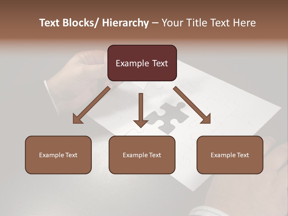Complex Fit Puzzle PowerPoint Template