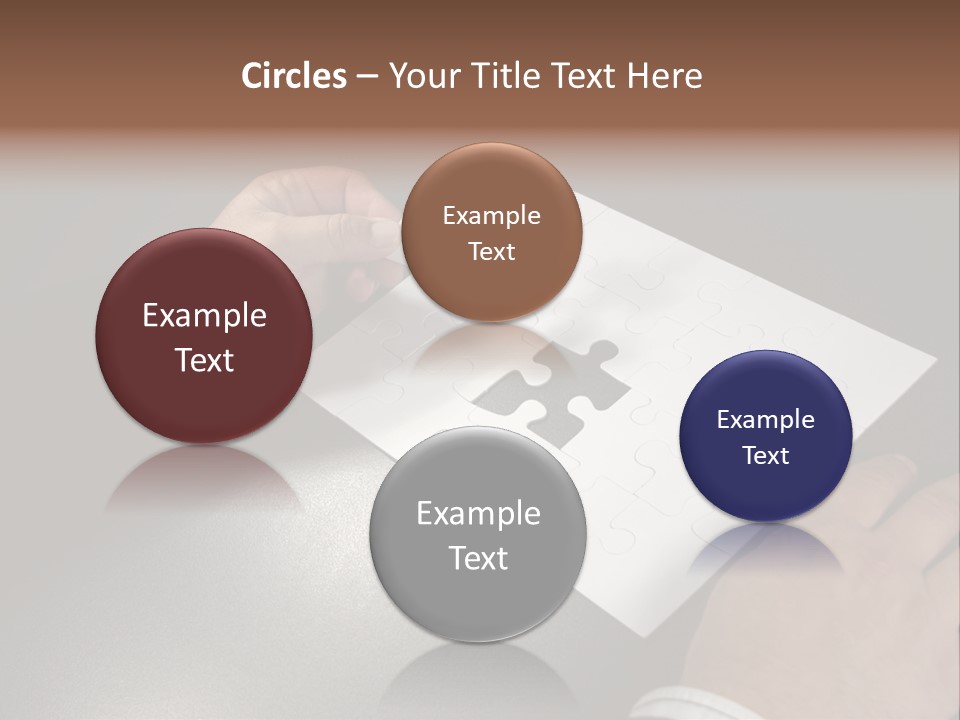 Complex Fit Puzzle PowerPoint Template