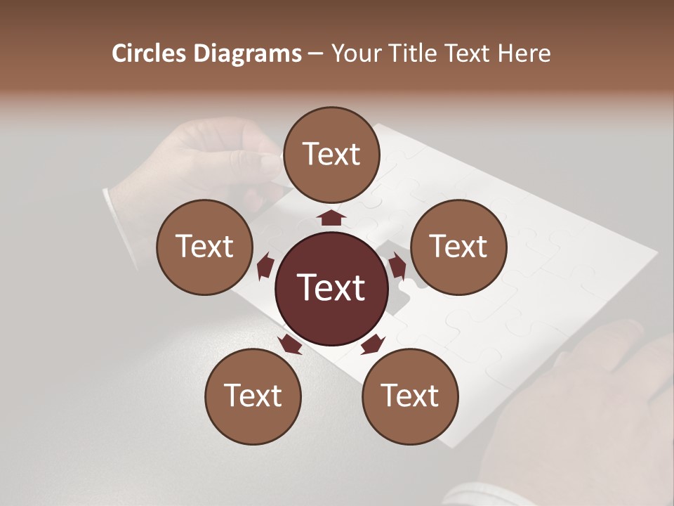 Complex Fit Puzzle PowerPoint Template