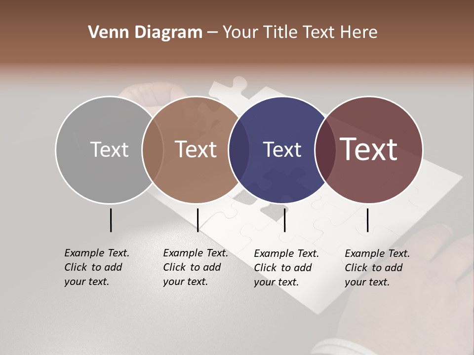 Complex Fit Puzzle PowerPoint Template