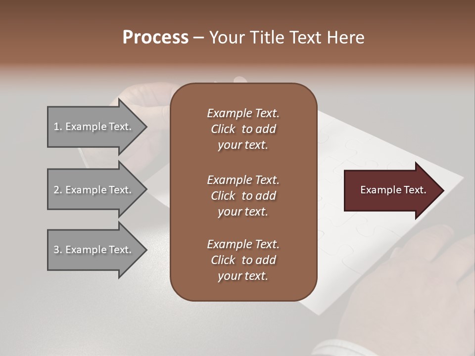 Complex Fit Puzzle PowerPoint Template