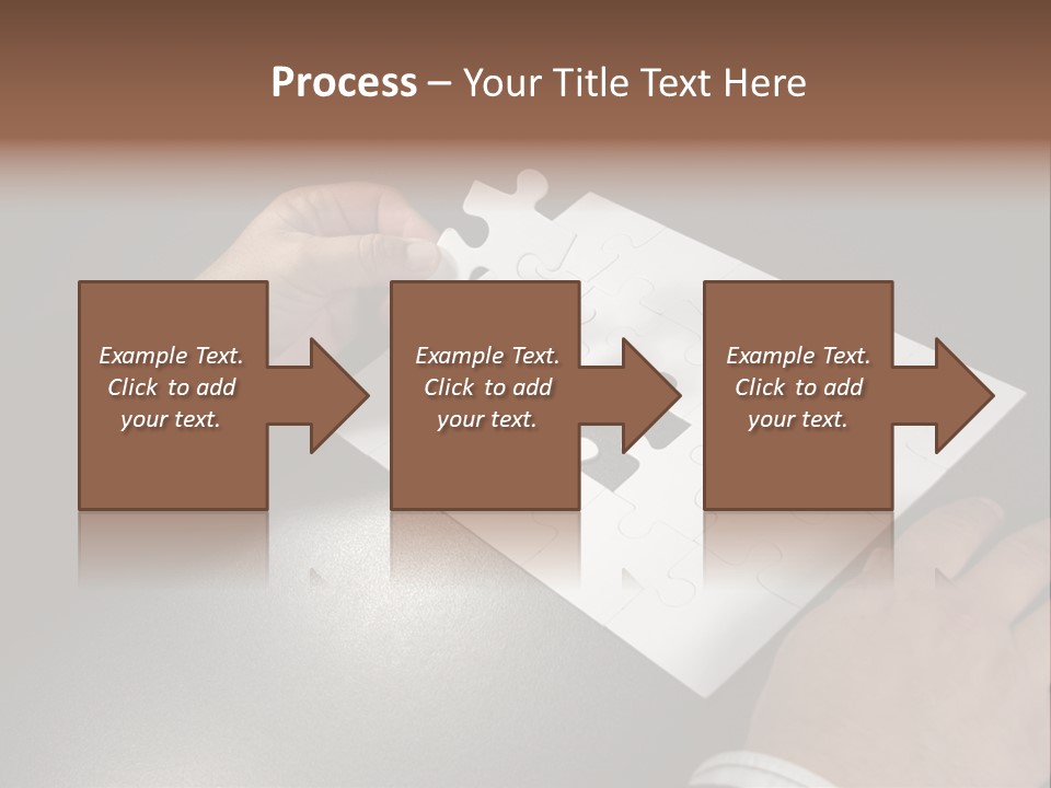 Complex Fit Puzzle PowerPoint Template