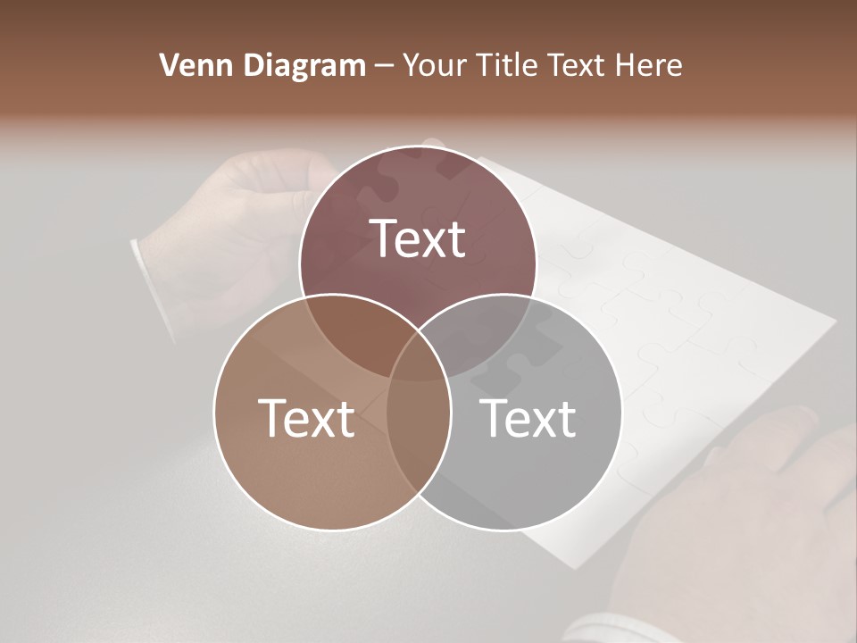 Complex Fit Puzzle PowerPoint Template