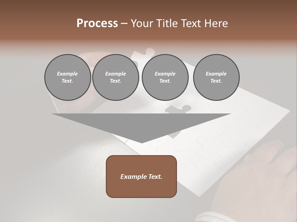 Complex Fit Puzzle PowerPoint Template
