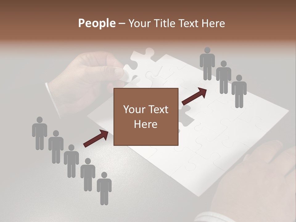 Complex Fit Puzzle PowerPoint Template