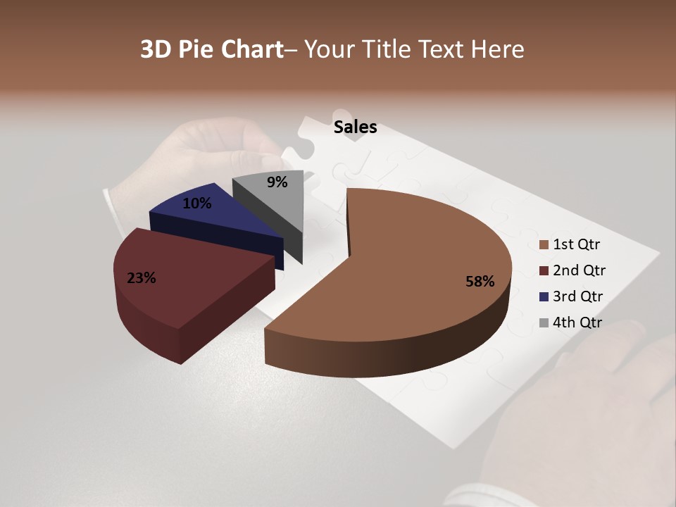 Complex Fit Puzzle PowerPoint Template