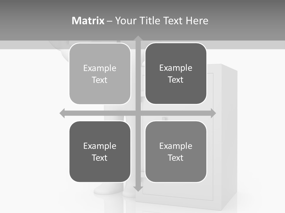 Necktie Close Dial PowerPoint Template