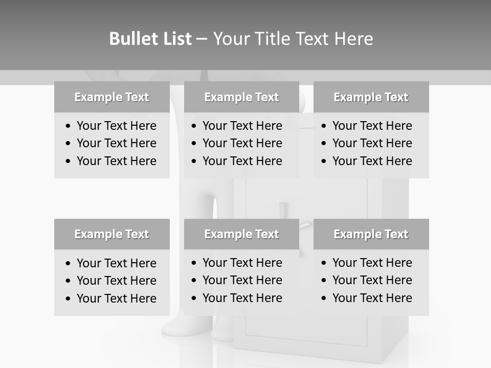 Necktie Close Dial PowerPoint Template