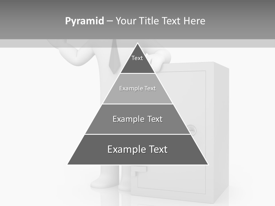 Necktie Close Dial PowerPoint Template
