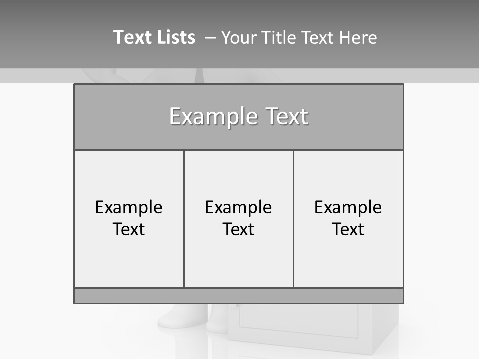 Necktie Close Dial PowerPoint Template