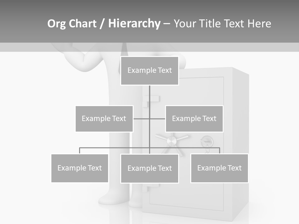 Necktie Close Dial PowerPoint Template