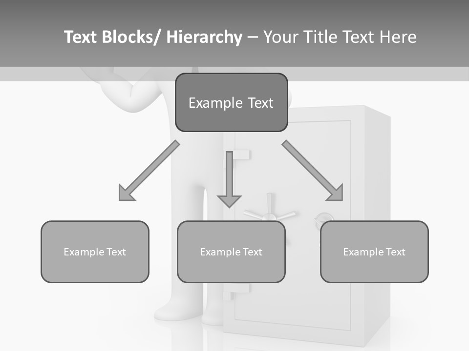 Necktie Close Dial PowerPoint Template