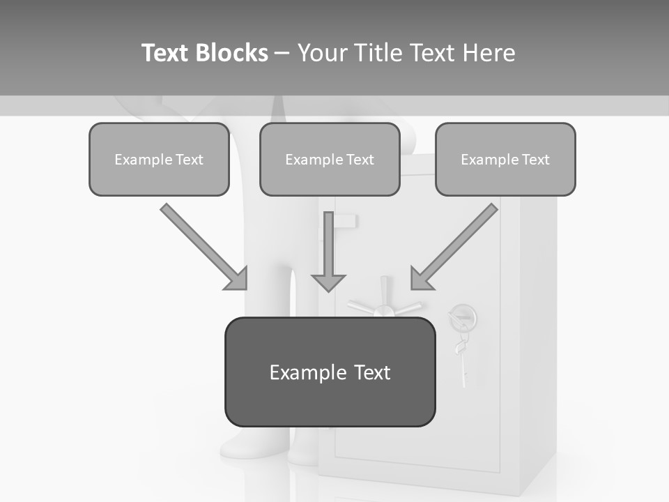 Necktie Close Dial PowerPoint Template