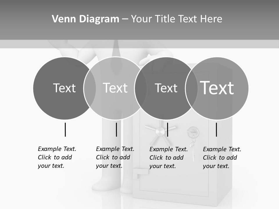 Necktie Close Dial PowerPoint Template