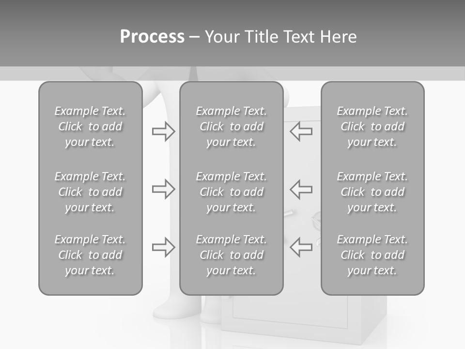 Necktie Close Dial PowerPoint Template