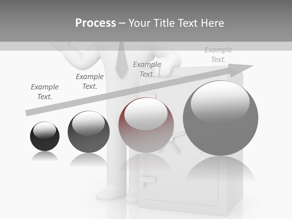 Necktie Close Dial PowerPoint Template