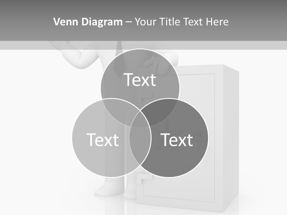 Necktie Close Dial PowerPoint Template