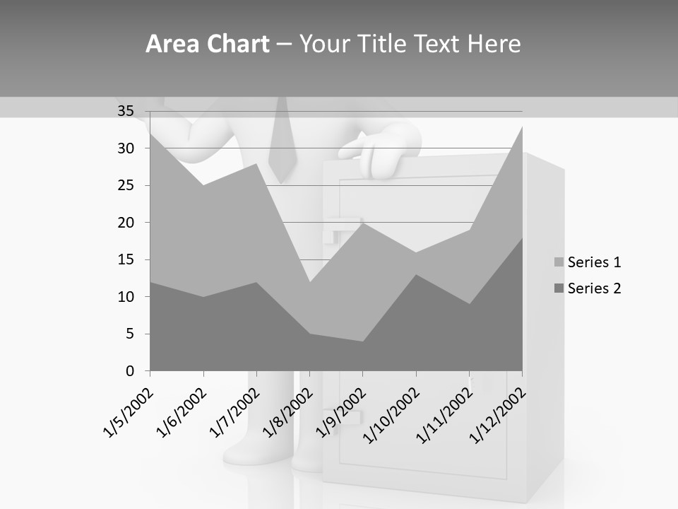 Necktie Close Dial PowerPoint Template