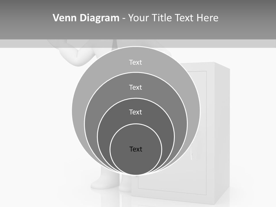 Necktie Close Dial PowerPoint Template