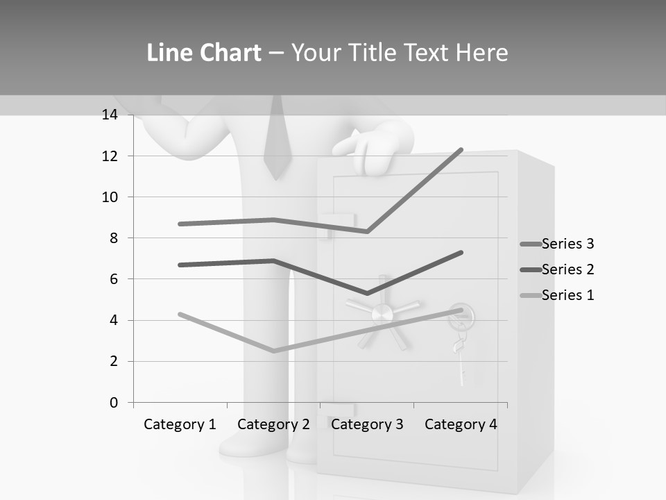 Necktie Close Dial PowerPoint Template